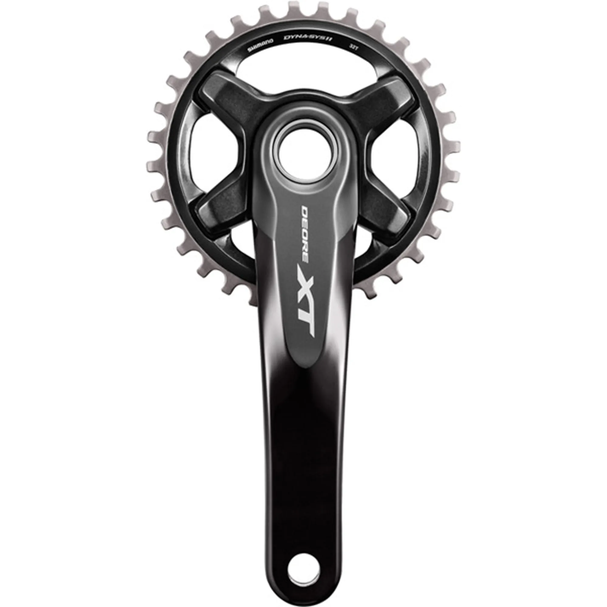 CRANK SET XT M8000 165mm BK Black 165 mm - Main Image