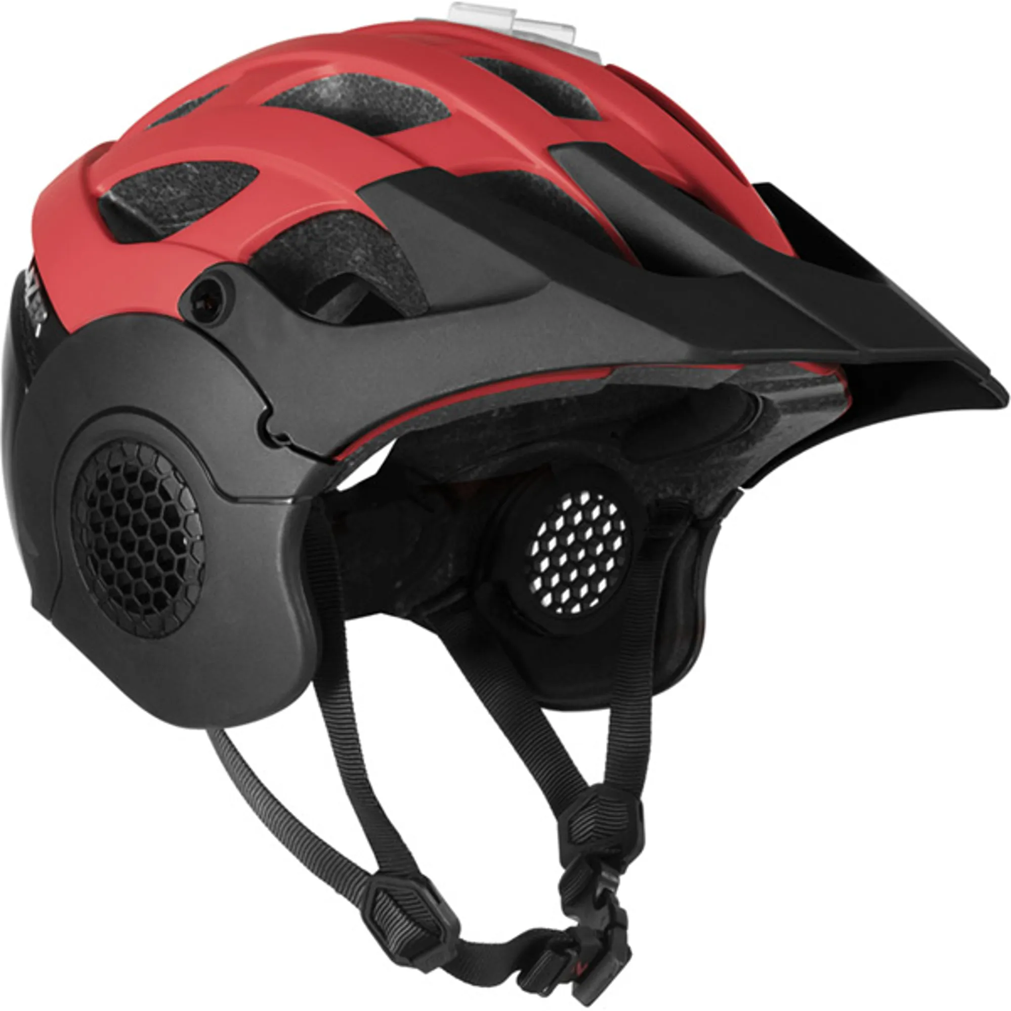 helmet lazer revolution Enduro/Mountain Cycling (MATTE Red the helmet has unique looks that are certain to draw attention on the trails. Anti-Intrusion Helmet Technology | Lazer