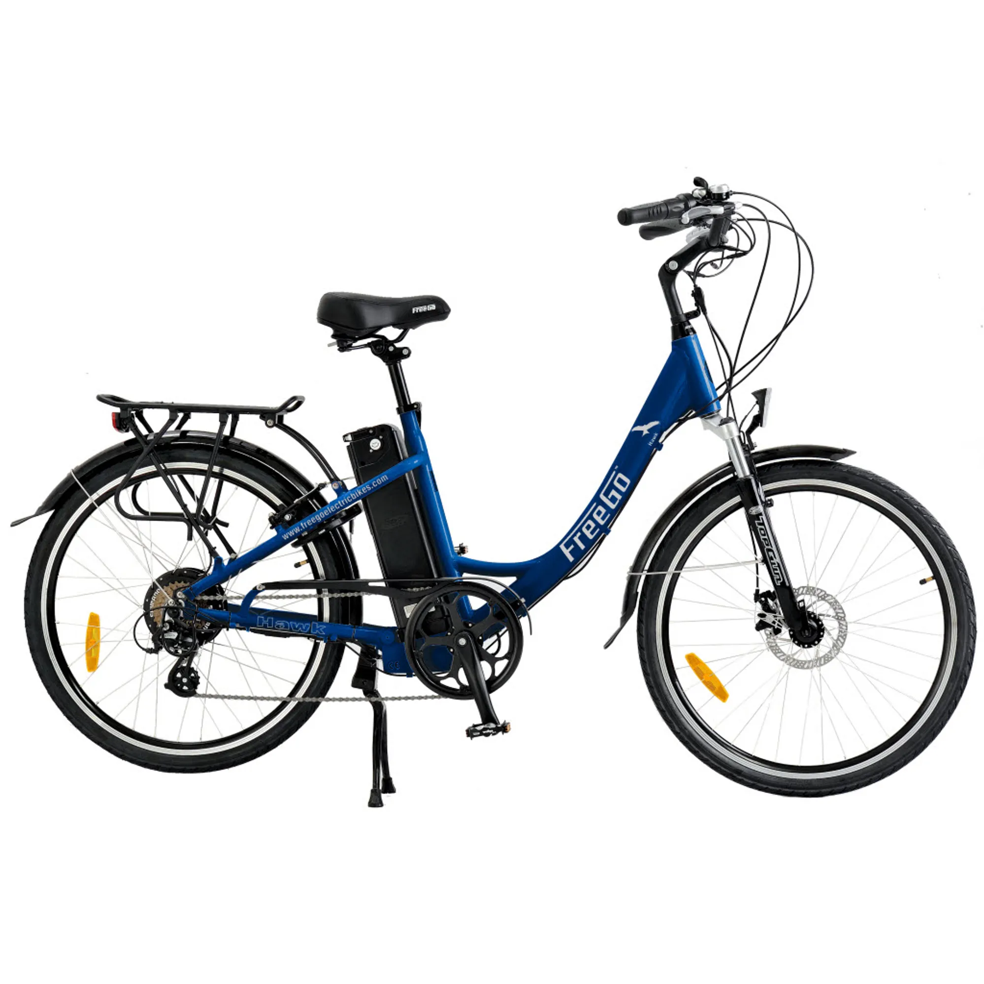 blue eagle electric bicycle HAOQI Step Over Ebike | Men's bike | Fatbike E-Bike & E-Gravel Bike long range E-BIKES Bluejay Bicycles