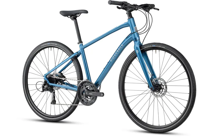 2021 Ridgeback Element Hybrid Bike in Blue-1