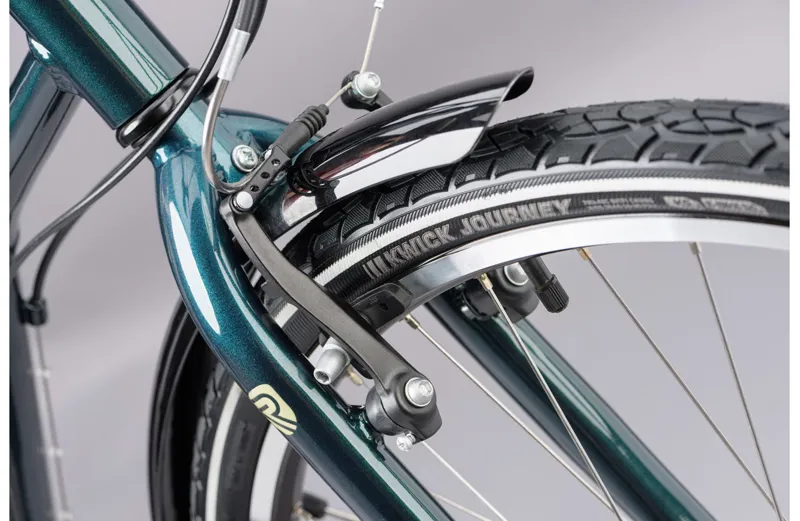 2021 Ridgeback Avenida 6 Hybrid Bike in Green-5